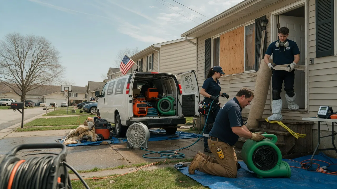 Water Damage Restoration in La Crosse, WI near me